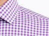 Purple Gingham Shirt